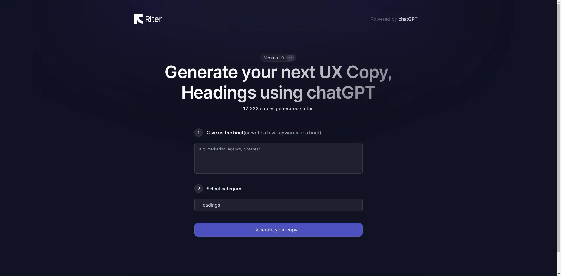 Riter Logo