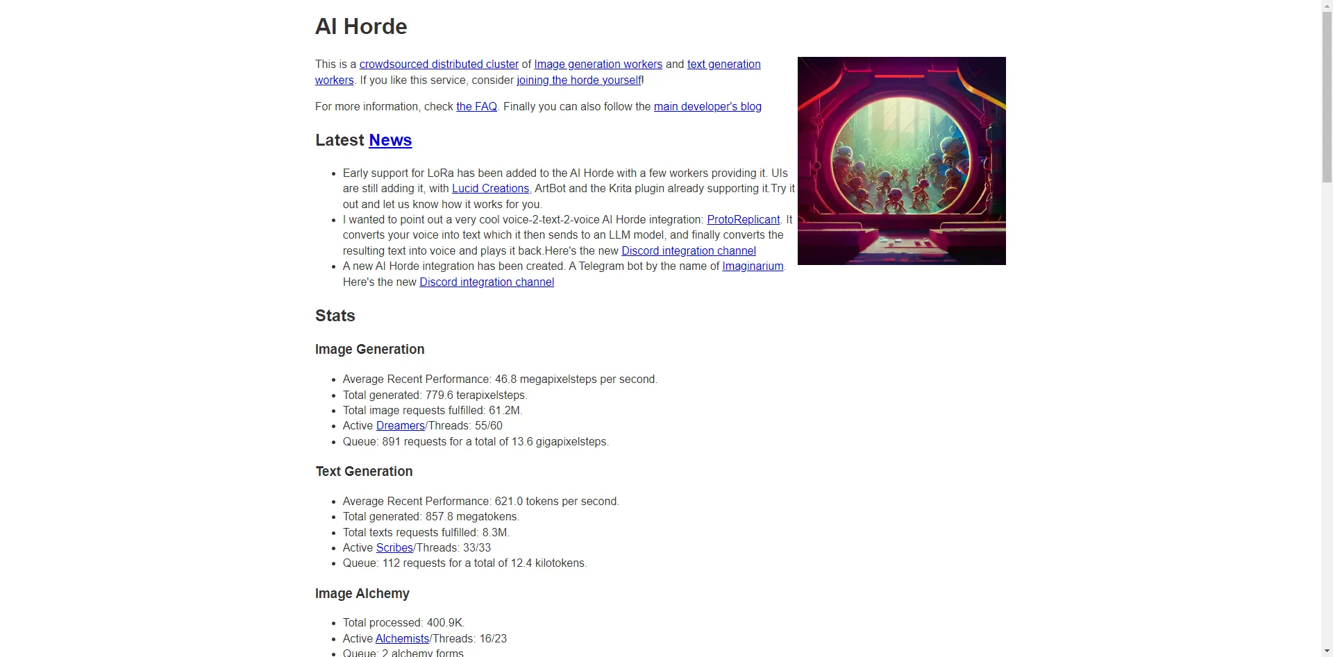 Stable Horde