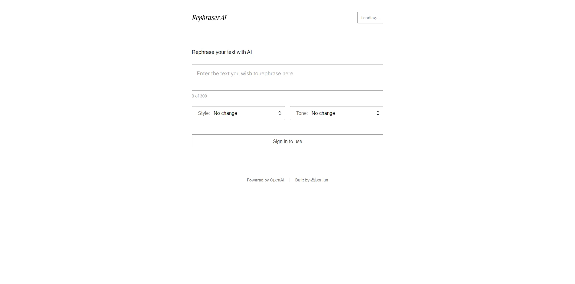 Rephraser AI Logo