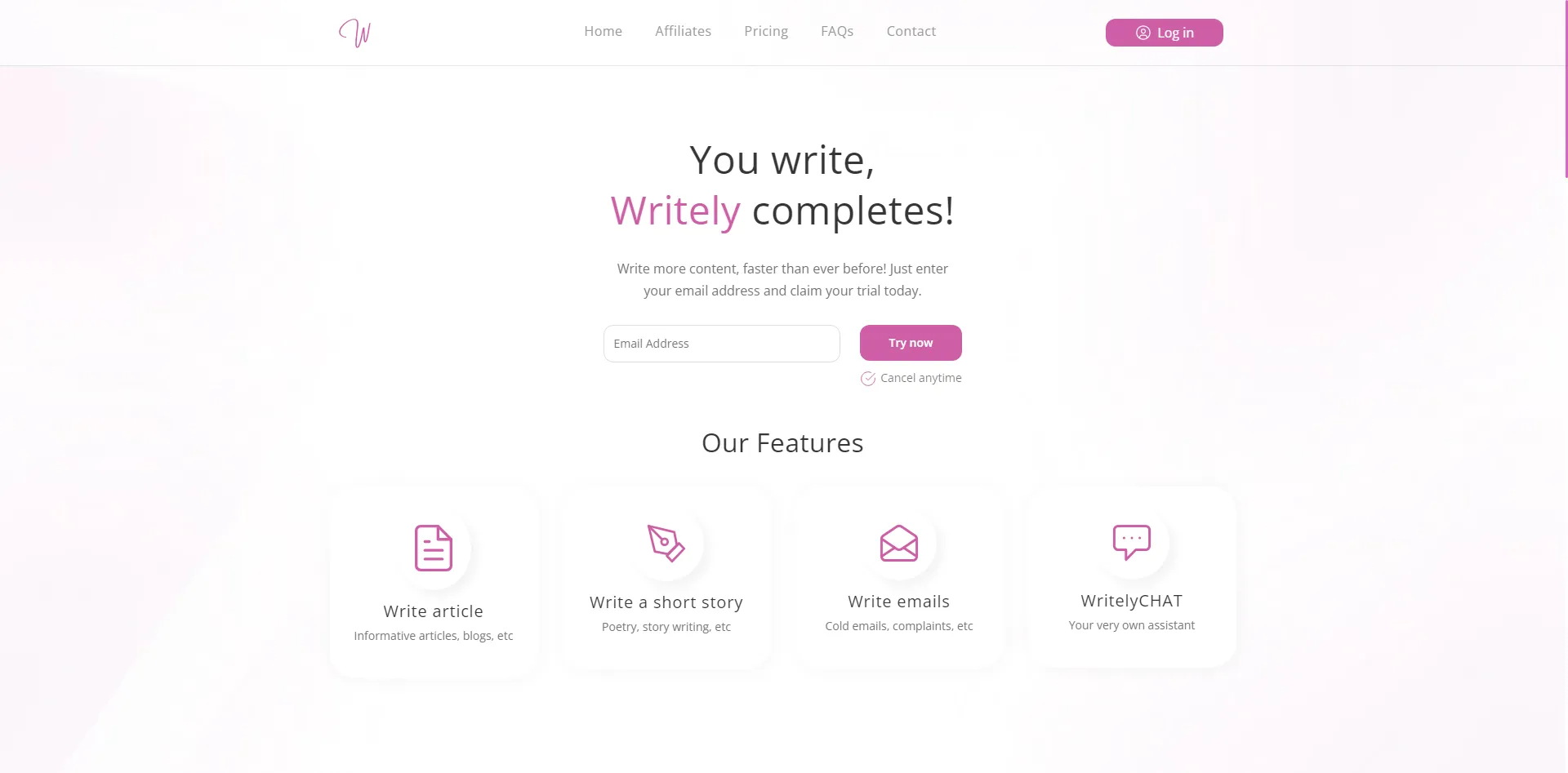 Writely Logo
